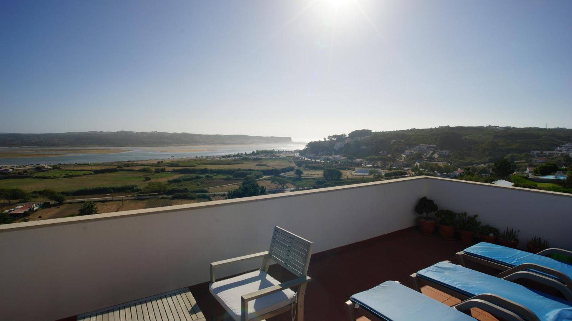 Casa Feliz Obidos Lagoon And Sea View Foz do Arelho Luaran gambar